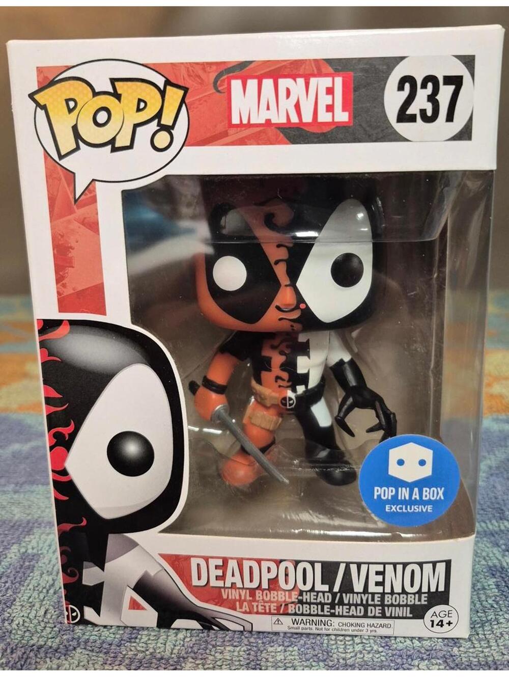 Funko Pop! Marvel Deadpool/Venom Vinyl Bobble-Head #237